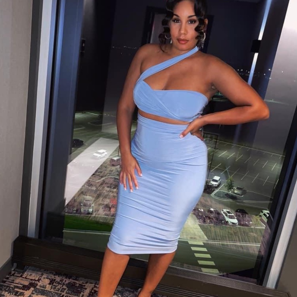 Blue One sided set